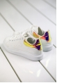 Mirica Beyaz Cilt Sarı Hologram Spor Ayakkabı