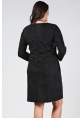 Büyük Beden Siyah Basic Alaçatı Stili Elbise