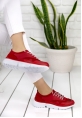 Ersilla Kırmızı Cilt Spor Ayakkabı