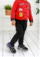 Giliola Siyah Şeritli Çocuk Spor Ayakkabı