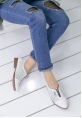 Melita Beyaz Babet Ayakkabı