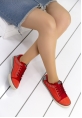 Era Kırmızı Desenli Spor Ayakkabı