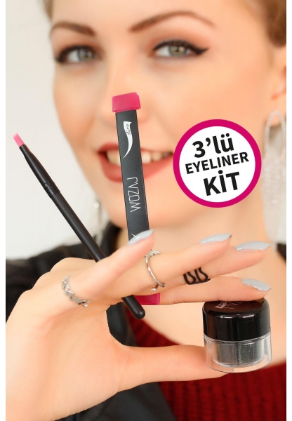 Wozaj Stamp 3 Lü Eyeliner Kit