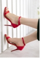 Ortensia Kırmızı Stiletto Ayakkabı