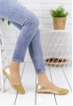 Mariella Altın Sarısı Babet Ayakkabı