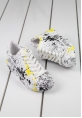 Serenity Beyaz Cilt Sarı Renkli Spor Ayakkabı