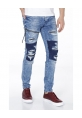 Denim House Yamalı Slim Fit Erkek Pantolon