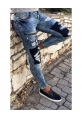 Denim House Yamalı Slim Fit Erkek Pantolon