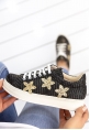 Felicia Siyah Altın Sarısı Detaylı Spor Ayakkabı
