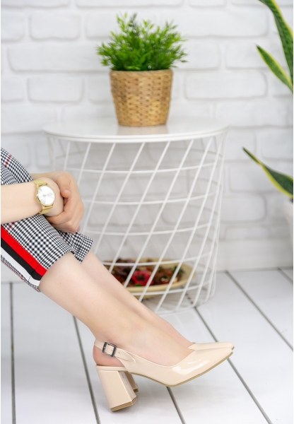 Cleofe Vizon Rugan Topuklu Ayakkabı