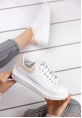 Mirica Beyaz Cilt Pudra Cilt Detaylı Spor Ayakkabı 