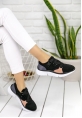 Cibele Siyah Süet Pudra Detaylı Spor Ayakkabı 