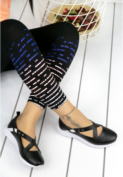Cosima Siyah Cilt Babet Ayakkabı