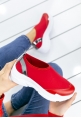 Vienna Kırmızı Cilt Detaylı Spor Ayakkabı