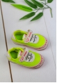 Zorex Fosforlu Yeşil Çocuk Spor Ayakkabı